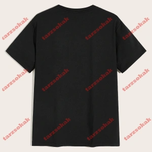 Model 3635 Erkek Yazlık Yuvarlak Yaka Kısa Kollu Günlük Tişört, Yaz