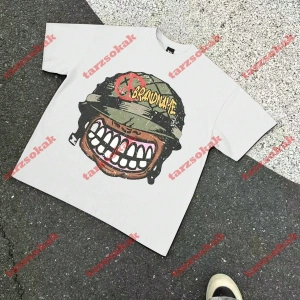 Model 3641 Erkek Yazlık Yuvarlak Yaka Kısa Kollu Günlük Tişört, Yaz