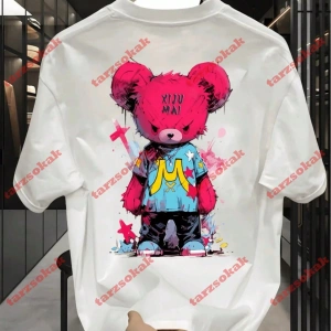 Model 3642 Erkek Yazlık Yuvarlak Yaka Kısa Kollu Günlük Tişört, Yaz