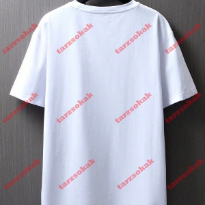 Model 3643 Erkek Yazlık Yuvarlak Yaka Kısa Kollu Günlük Tişört, Yaz