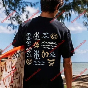 Model 3645 Erkek Yazlık Yuvarlak Yaka Kısa Kollu Günlük Tişört, Yaz