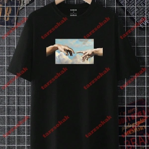 Model 3655 Erkek Yazlık Yuvarlak Yaka Kısa Kollu Günlük Tişört, Yaz