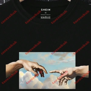 Model 3655 Erkek Yazlık Yuvarlak Yaka Kısa Kollu Günlük Tişört, Yaz