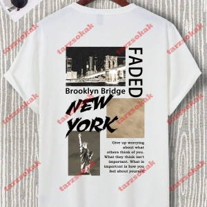 Model 3659 Erkek Yazlık Yuvarlak Yaka Kısa Kollu Günlük Tişört, Yaz