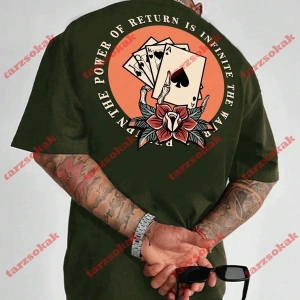 Model 3663 Erkek Yazlık Yuvarlak Yaka Kısa Kollu Günlük Tişört, Yaz