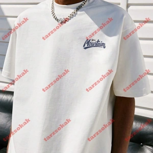 Model 3665 Erkek Yazlık Yuvarlak Yaka Kısa Kollu Günlük Tişört, Yaz