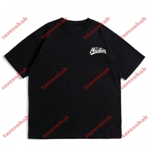 Model 3665 Erkek Yazlık Yuvarlak Yaka Kısa Kollu Günlük Tişört, Yaz