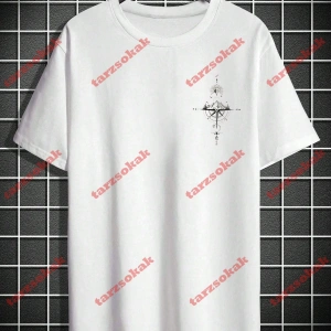 Model 3667 Erkek Yazlık Yuvarlak Yaka Kısa Kollu Günlük Tişört, Yaz