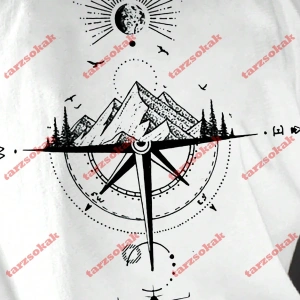 Model 3667 Erkek Yazlık Yuvarlak Yaka Kısa Kollu Günlük Tişört, Yaz