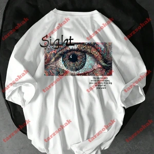 Model 3670 Erkek Yazlık Yuvarlak Yaka Kısa Kollu Günlük Tişört, Yaz