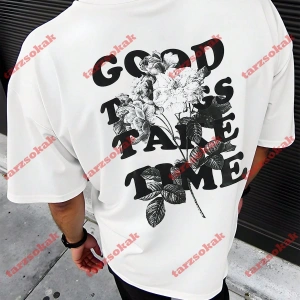 Model 3671 Erkek Yazlık Yuvarlak Yaka Kısa Kollu Günlük Tişört, Yaz