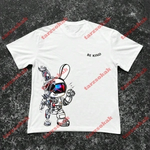 Model 3672 Erkek Yazlık Yuvarlak Yaka Kısa Kollu Günlük Tişört, Yaz