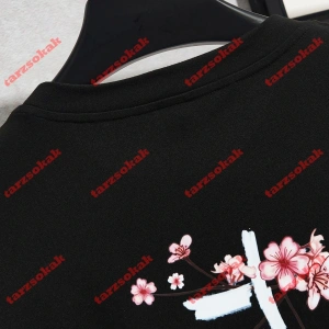 Model 3677 Erkek Yazlık Yuvarlak Yaka Kısa Kollu Günlük Tişört, Yaz