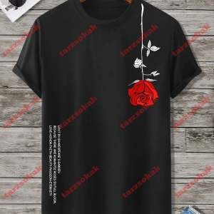 Model 3679 Erkek Yazlık Yuvarlak Yaka Kısa Kollu Günlük Tişört, Yaz