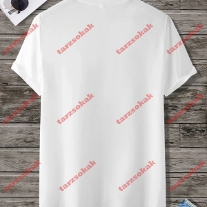 Model 3679 Erkek Yazlık Yuvarlak Yaka Kısa Kollu Günlük Tişört, Yaz