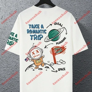 Model 3682 Erkek Yazlık Yuvarlak Yaka Kısa Kollu Günlük Tişört, Yaz