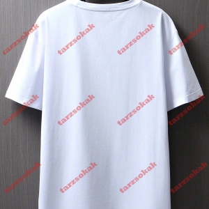 Model 3683 Erkek Yazlık Yuvarlak Yaka Kısa Kollu Günlük Tişört, Yaz