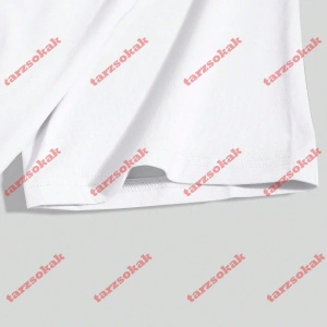 Model 3685 Erkek Yazlık Yuvarlak Yaka Kısa Kollu Günlük Tişört, Yaz