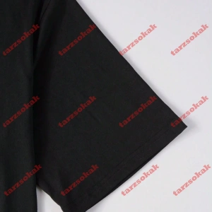 Model 3687 Erkek Yazlık Yuvarlak Yaka Kısa Kollu Günlük Tişört, Yaz