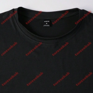 Model 3687 Erkek Yazlık Yuvarlak Yaka Kısa Kollu Günlük Tişört, Yaz