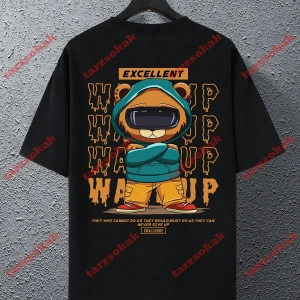 Model 3688 Erkek Yazlık Yuvarlak Yaka Kısa Kollu Günlük Tişört, Yaz