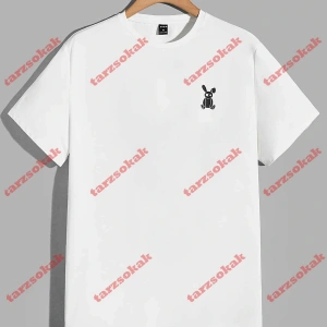 Model 3696 Erkek Yazlık Yuvarlak Yaka Kısa Kollu Günlük Tişört, Yaz