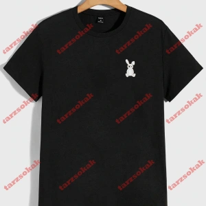 Model 3696 Erkek Yazlık Yuvarlak Yaka Kısa Kollu Günlük Tişört, Yaz