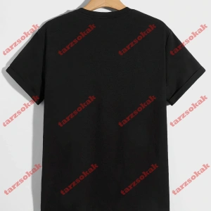 Model 3696 Erkek Yazlık Yuvarlak Yaka Kısa Kollu Günlük Tişört, Yaz