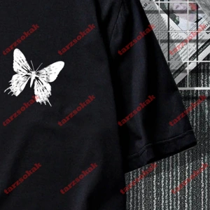 Model 3697 Erkek Yazlık Yuvarlak Yaka Kısa Kollu Günlük Tişört, Yaz