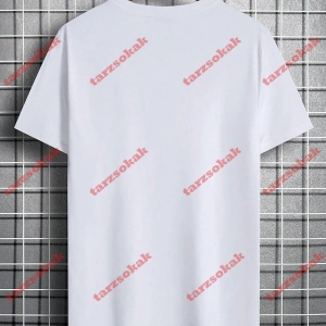 Model 3700 Erkek Yazlık Yuvarlak Yaka Kısa Kollu Günlük Tişört, Yaz