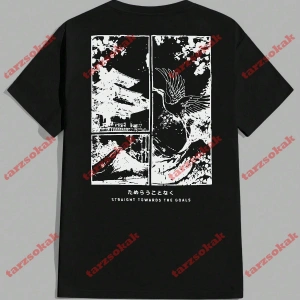 Model 3701 Erkek Yazlık Yuvarlak Yaka Kısa Kollu Günlük Tişört, Yaz