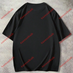 Model 3706 Erkek Yazlık Yuvarlak Yaka Kısa Kollu Günlük Tişört, Yaz