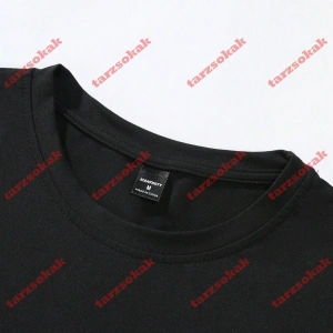 Model 3706 Erkek Yazlık Yuvarlak Yaka Kısa Kollu Günlük Tişört, Yaz