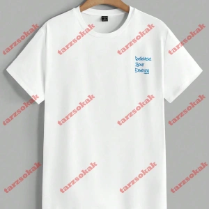 Model 3710 Erkek Yazlık Yuvarlak Yaka Kısa Kollu Günlük Tişört, Yaz