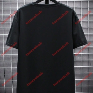 Model 3717 Erkek Yazlık Yuvarlak Yaka Kısa Kollu Günlük Tişört, Yaz