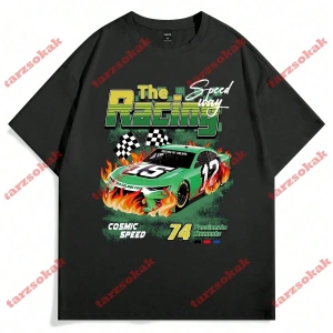 Model 3719 Erkek Yazlık Yuvarlak Yaka Kısa Kollu Günlük Tişört, Yaz