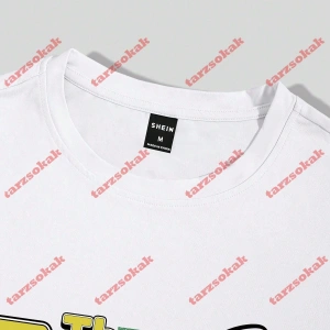 Model 3719 Erkek Yazlık Yuvarlak Yaka Kısa Kollu Günlük Tişört, Yaz