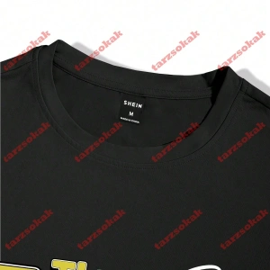 Model 3719 Erkek Yazlık Yuvarlak Yaka Kısa Kollu Günlük Tişört, Yaz