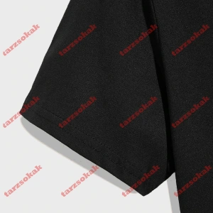 Model 3723 Erkek Yazlık Yuvarlak Yaka Kısa Kollu Günlük Tişört, Yaz