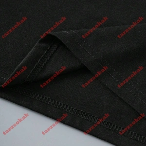 Model 3728 Erkek Yazlık Yuvarlak Yaka Kısa Kollu Günlük Tişört, Yaz