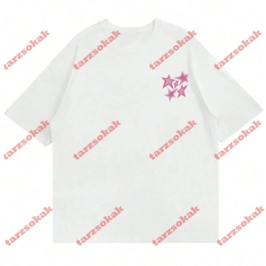 Model 3736 Erkek Yazlık Yuvarlak Yaka Kısa Kollu Günlük Tişört, Yaz