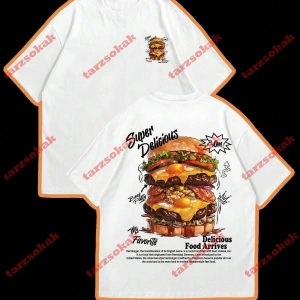 Model 3744 Erkek Yazlık Yuvarlak Yaka Kısa Kollu Günlük Tişört, Yaz