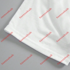 Model 3745 Erkek Yazlık Yuvarlak Yaka Kısa Kollu Günlük Tişört, Yaz