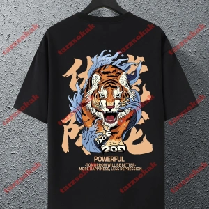 Model 3747 Erkek Yazlık Yuvarlak Yaka Kısa Kollu Günlük Tişört, Yaz