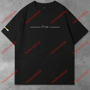 Model 3751 Erkek Yazlık Yuvarlak Yaka Kısa Kollu Günlük Tişört, Yaz