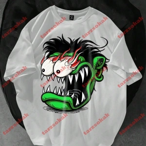 Model 3758 Erkek Yazlık Yuvarlak Yaka Kısa Kollu Günlük Tişört, Yaz