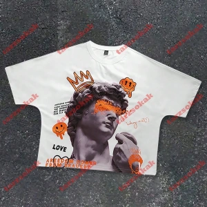 Model 3759 Erkek Yazlık Yuvarlak Yaka Kısa Kollu Günlük Tişört, Yaz