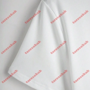 Model 3761 Erkek Yazlık Yuvarlak Yaka Kısa Kollu Günlük Tişört, Yaz