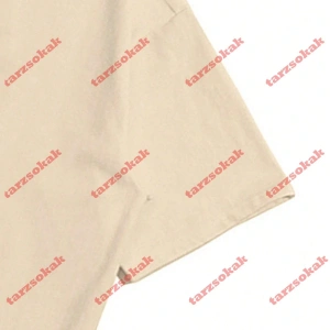 Model 3764 Erkek Yazlık Yuvarlak Yaka Kısa Kollu Günlük Tişört, Yaz