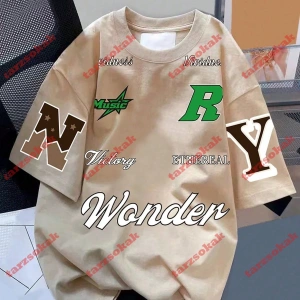 Model 3767 Erkek Yazlık Yuvarlak Yaka Kısa Kollu Günlük Tişört, Yaz